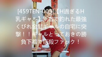 [459TEN-005]【H過ぎるH乳ギャル】新宿で釣れた最強くびれ金髪ギャルの自宅に突撃！！ギャルとっておきの勝負下着で悩殺ファック！