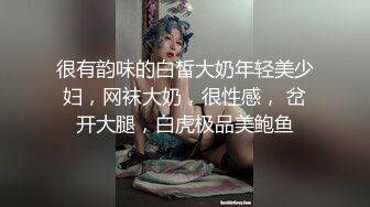 很有韵味的白皙大奶年轻美少妇，网袜大奶，很性感， 岔开大腿，白虎极品美鲍鱼