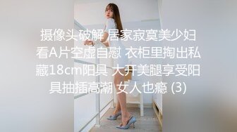 摄像头破解 居家寂寞美少妇看A片空虚自慰 衣柜里掏出私藏18cm阳具 大开美腿享受阳具抽插高潮 女人也瘾 (3)